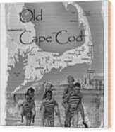 Old Cape Cod Wood Print