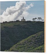Old Point Loma Lighthouse Wood Print