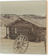 Old Ranch Wood Print