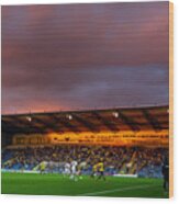 Oxford United V Notts County - Sky Bet Football League Two Wood Print