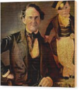 P T Barnum Worlds Greatest Showman And General Tom Thumb 20210325 Wood Print