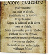 Padre Nuestro - The Lord's Prayer in Spanish Canvas Print / Canvas Art by  Ginny Gaura - Fine Art America