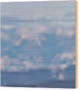 Panorama Of Storm Clouds On The Sangre De Cristo Wood Print