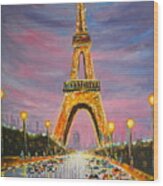 Paris Of My Dreams Wood Print