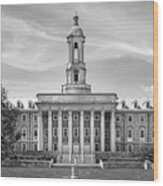 Penn State Old Main Wood Print