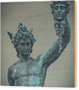 Perseus And Medusa Wood Print