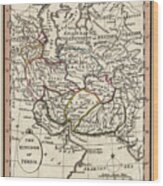 Persia Old Map 1798 Wood Print