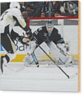 Pittsburgh Penguins V San Jose Sharks Wood Print