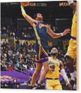 Play-in Tournament - Golden State Warriors V Los Angeles Lakers Wood Print