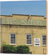 Pottery And Packaging In Scio Ohio Wood Print