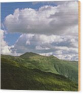 Presidential Range - White Mountains New Hampshire Usa Wood Print