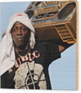 Public Enemy Flavor Flav Wood Print