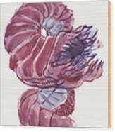 Purple Worm Wood Print