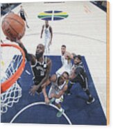 Quincy Acy Wood Print