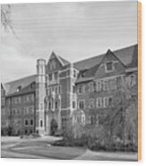 Regis University Carroll Hall Wood Print