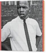 Rep. John Lewis 1940-2020 Wood Print