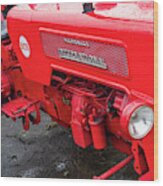 Restored International B275 Tractor Wood Print