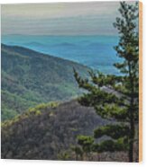 Ridge-and-valley Appalachians Wood Print