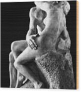 Rodin -  The Kiss, 1886 Wood Print