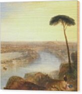 Rome From Mount Aventine Wood Print