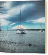 Safe Harbor Wood Print