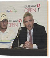 Safeway Open - Preview Day 2 Wood Print