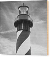 Saint Augustine Light 2 Wood Print