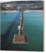San Clemente Pier Wood Print