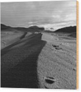 Sand Dune Dayz Wood Print