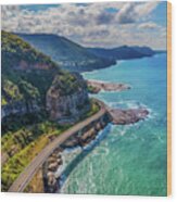 Sea Cliff Bridge No 7 #1 Wood Print