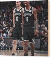 Sean Kilpatrick And Joe Harris Wood Print