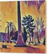 Sewickley Cemetery Wood Print