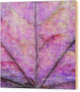 Shades Of Purple Wood Print