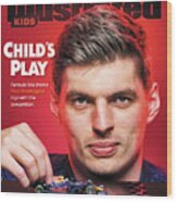 Si Kids - Max Verstappen Issue Cover Wood Print