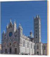 Siena Cathedral Wood Print