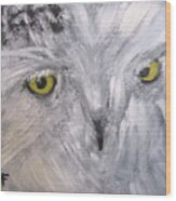 Snowy Owl Wood Print