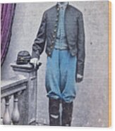 Son Of The Union Civil War Soldier Wood Print