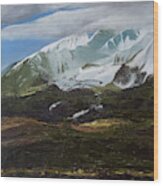 Sopris Mountain, Carbondale, Co Wood Print