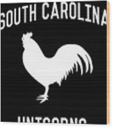 South Carolina Unicorns Wood Print