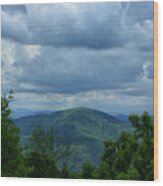 South District Shenandoah Buck Mountain Wood Print