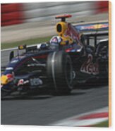 Spanish F1 Grand Prix Wood Print
