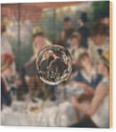 Sphere 4 Renoir Wood Print