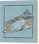 Spotted Seatrout Wood Print