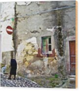 Sardinian Lost Places Wood Print