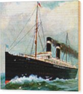 Ss Saint Paul Cruise Ship Wood Print