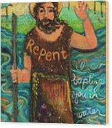 St. John The Baptist Wood Print