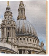 St. Pauls Wood Print