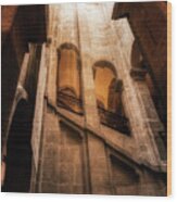 Staircase Of The Bell Tower Wood Print