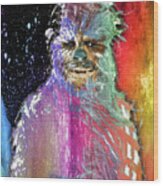 Star Wars Pop Chewbacca Wood Print