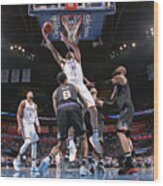 Steven Adams Wood Print